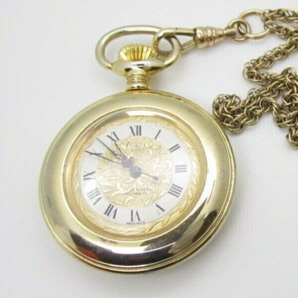 Women's Armex 17 Jewels Incabloc Hand Wind Flower Cover Analog Dial Watch (D341) - Picture 1 of 5